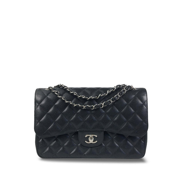 Chanel Jumbo Classic Caviar Double Flap (SHG-Ci6Lg1)