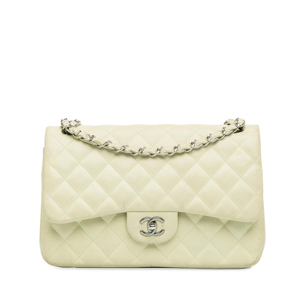 Chanel Jumbo Classic Caviar Double Flap (SHG-7xwikt)