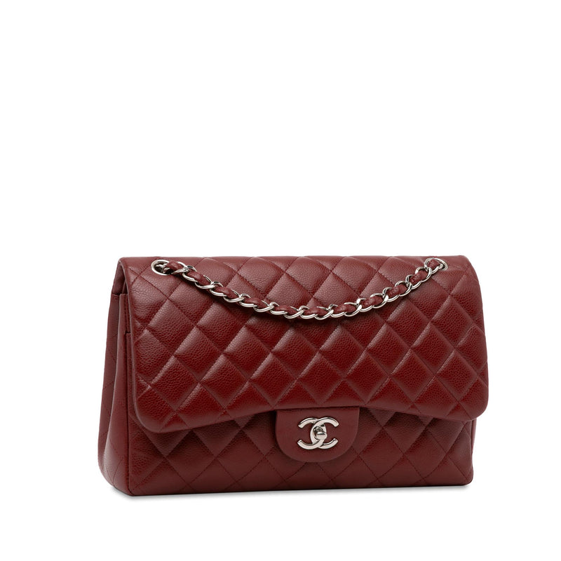 Chanel Jumbo Classic Caviar Double Flap (SHG-Hagc07)