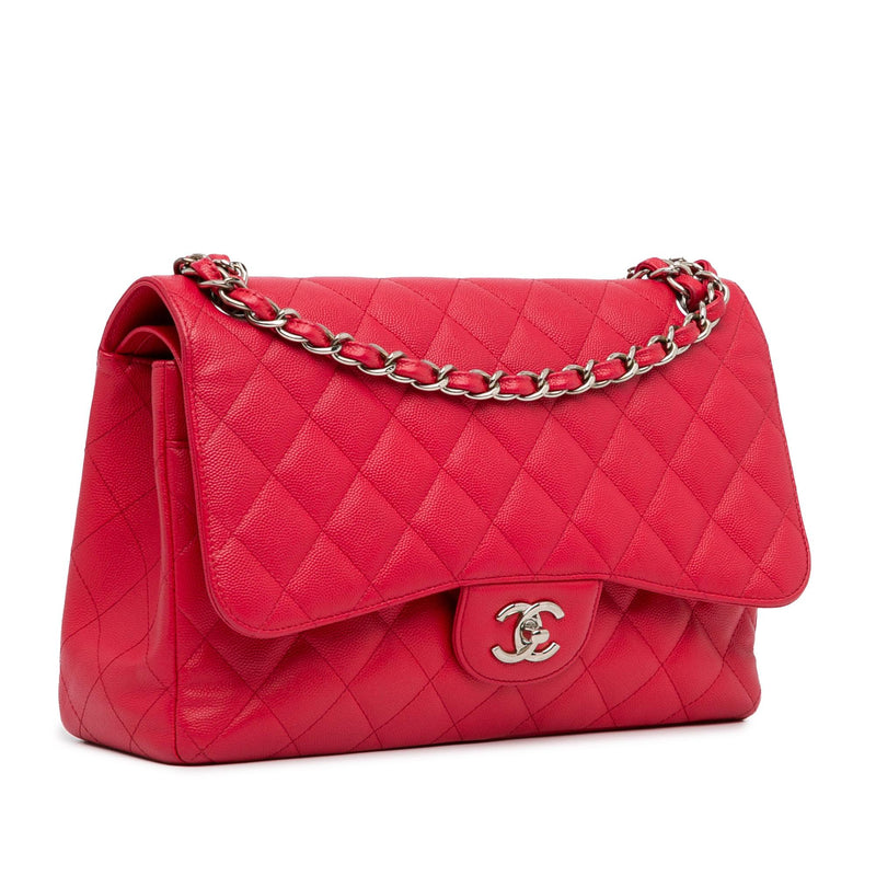 Chanel Jumbo Classic Caviar Double Flap (SHG-oyJkrl)