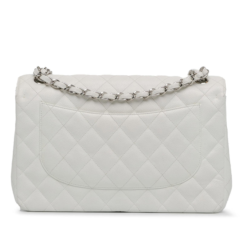 Chanel Jumbo Classic Caviar Double Flap (SHG-2x97Of)