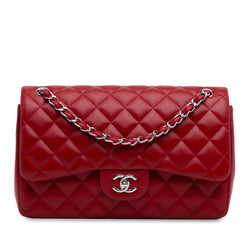 Chanel Jumbo Classic Lambskin Double Flap (SHG-47eMtg)