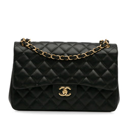 Chanel Jumbo Classic Lambskin Double Flap (SHG-IxfEjr)