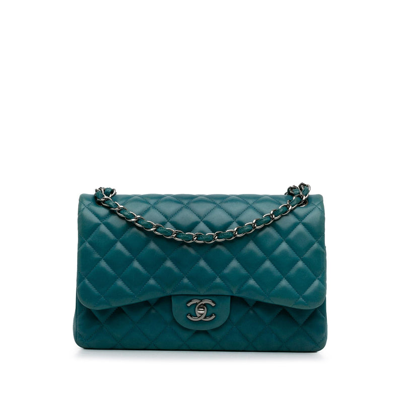 Chanel Jumbo Classic Lambskin Double Flap (SHG-UbnuTf)