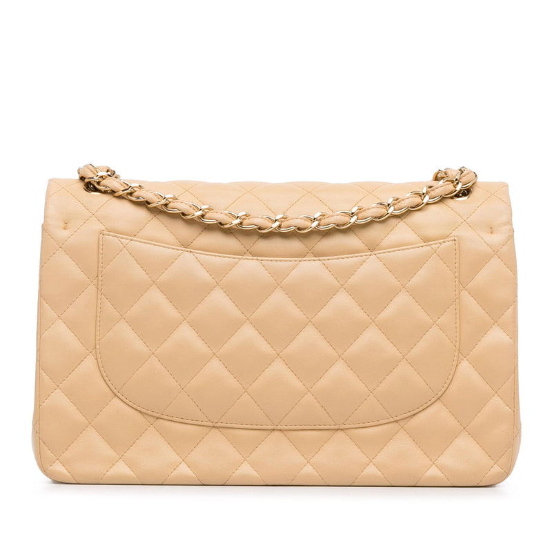 Chanel Jumbo Classic Lambskin Double Flap (SHG-NG9ZlD)