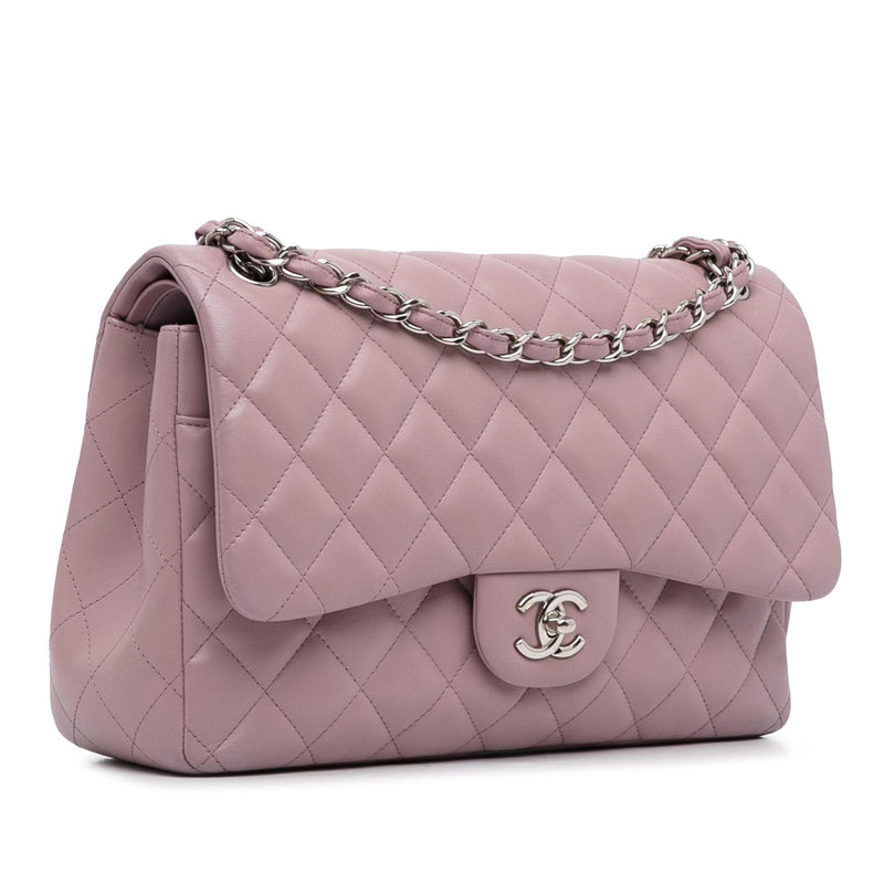 Chanel Jumbo Classic Lambskin Double Flap (SHG-YKf1S1)