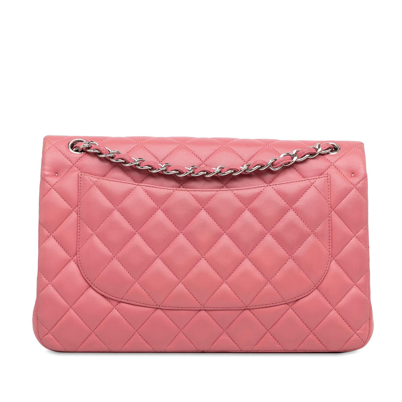 Chanel Jumbo Classic Lambskin Double Flap (SHG-5so0eX)