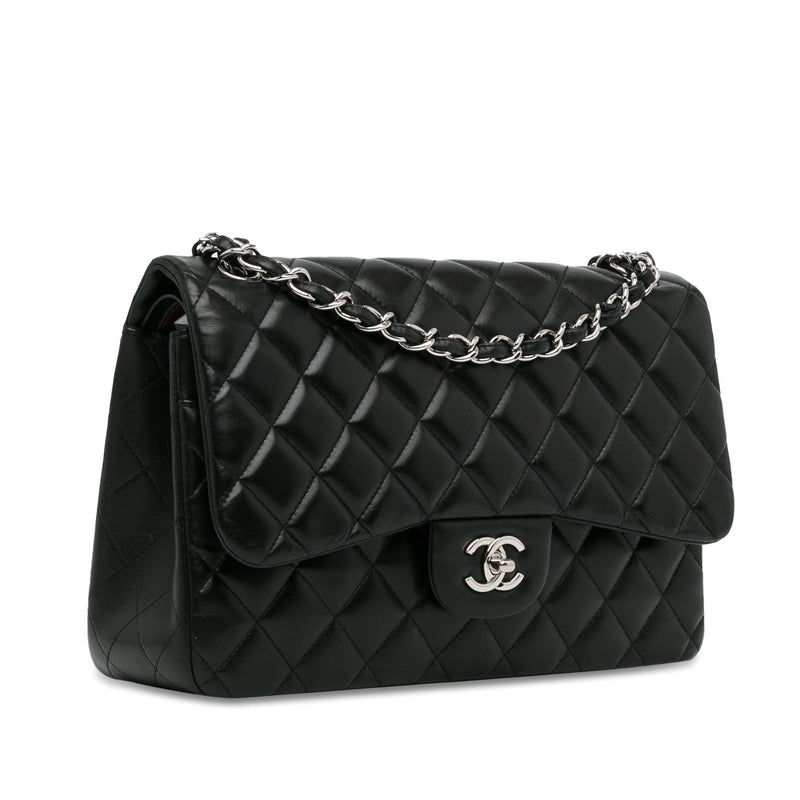 Chanel Jumbo Classic Lambskin Double Flap (SHG-KQtcrc)