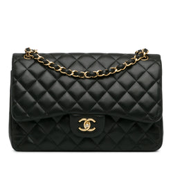 Chanel Jumbo Classic Lambskin Double Flap (SHG-DIrJtq)