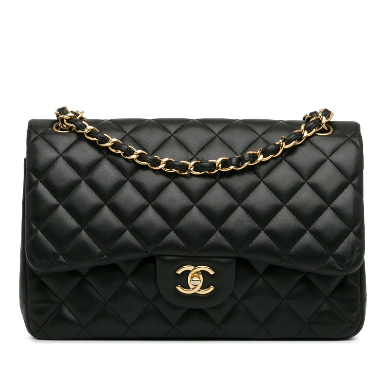 Chanel Jumbo Classic Lambskin Double Flap (SHG-DIrJtq)