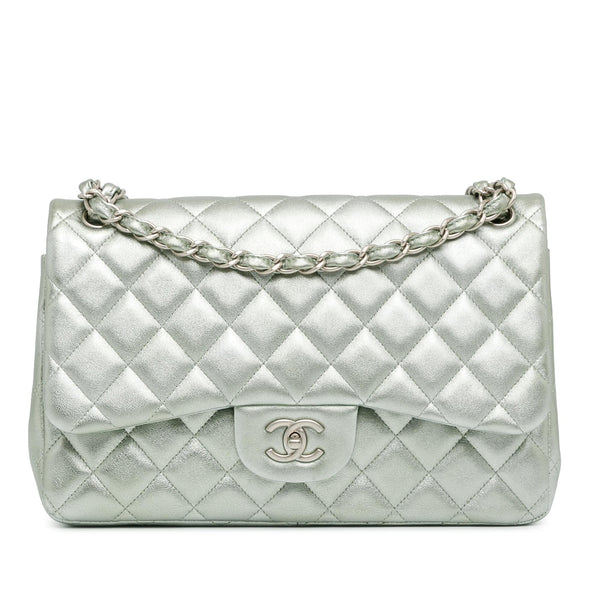 Chanel Jumbo Classic Lambskin Double Flap (SHG-j5p84x)