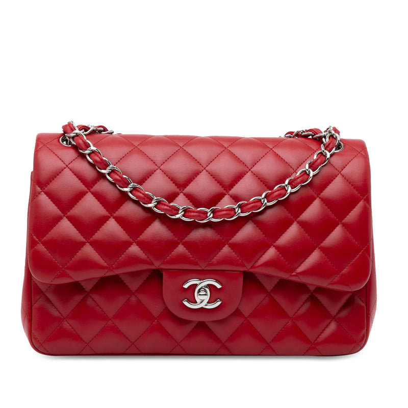 Chanel Jumbo Classic Lambskin Double Flap (SHG-TnikLT)