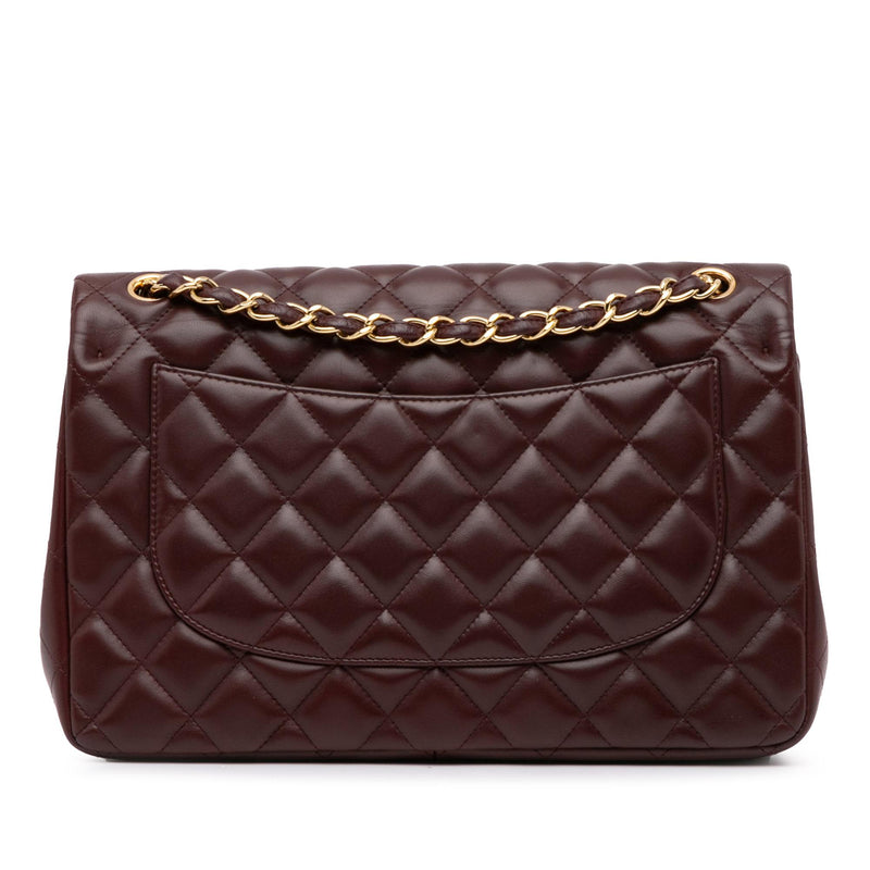 Chanel Jumbo Classic Lambskin Double Flap (SHG-osJRK4)