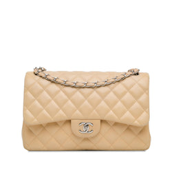 Chanel Jumbo Classic Lambskin Double Flap (SHG-Mqc20h)