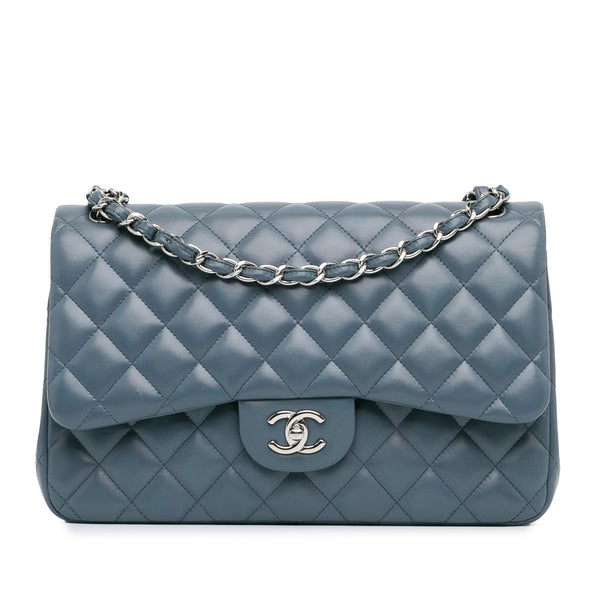 Chanel Jumbo Classic Lambskin Double Flap (SHG-dVtCT7)