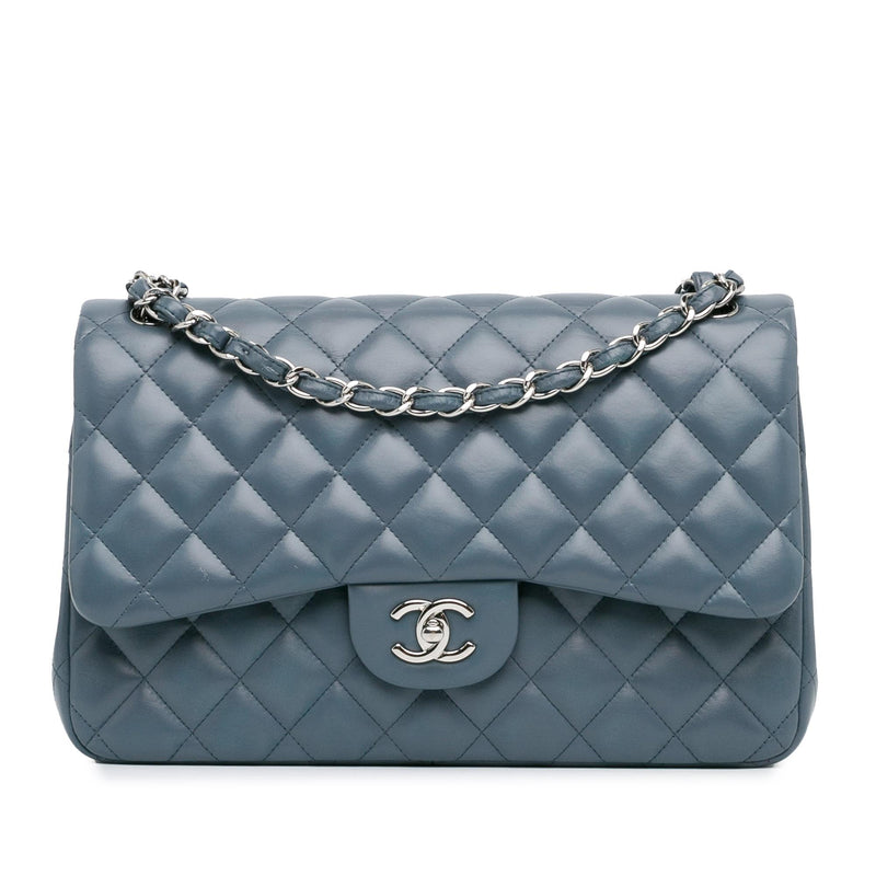 Chanel Jumbo Classic Lambskin Double Flap (SHG-dVtCT7)