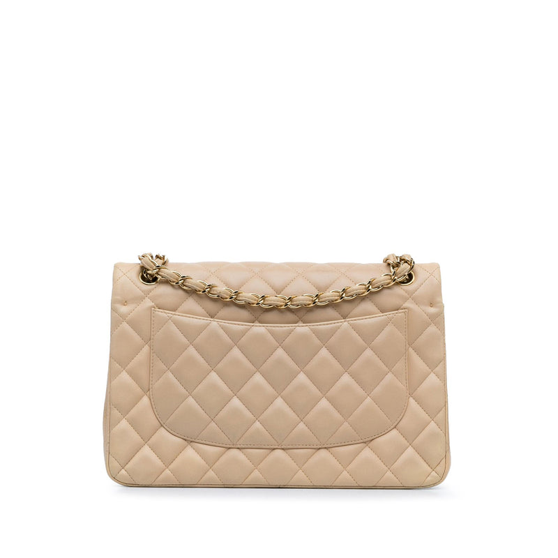 Chanel Jumbo Classic Lambskin Double Flap (SHG-w2q3Kp)