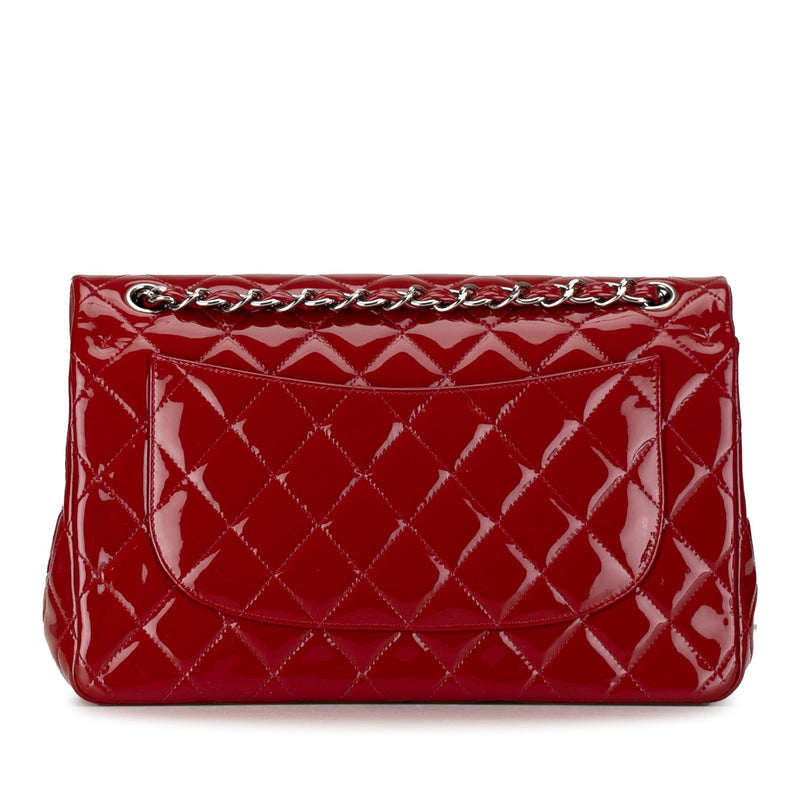 Chanel Jumbo Classic Patent Double Flap (SHG-rg1hZI)