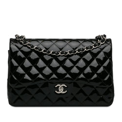 Chanel Jumbo Classic Patent Double Flap (SHG-JL2ojZ)