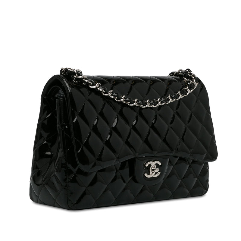 Chanel Jumbo Classic Patent Double Flap (SHG-JL2ojZ)