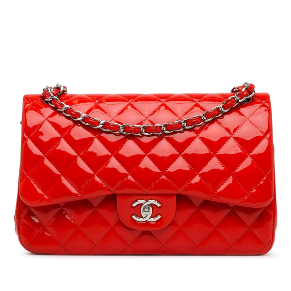 Chanel Jumbo Classic Patent Double Flap (SHG-Pg0nJy)