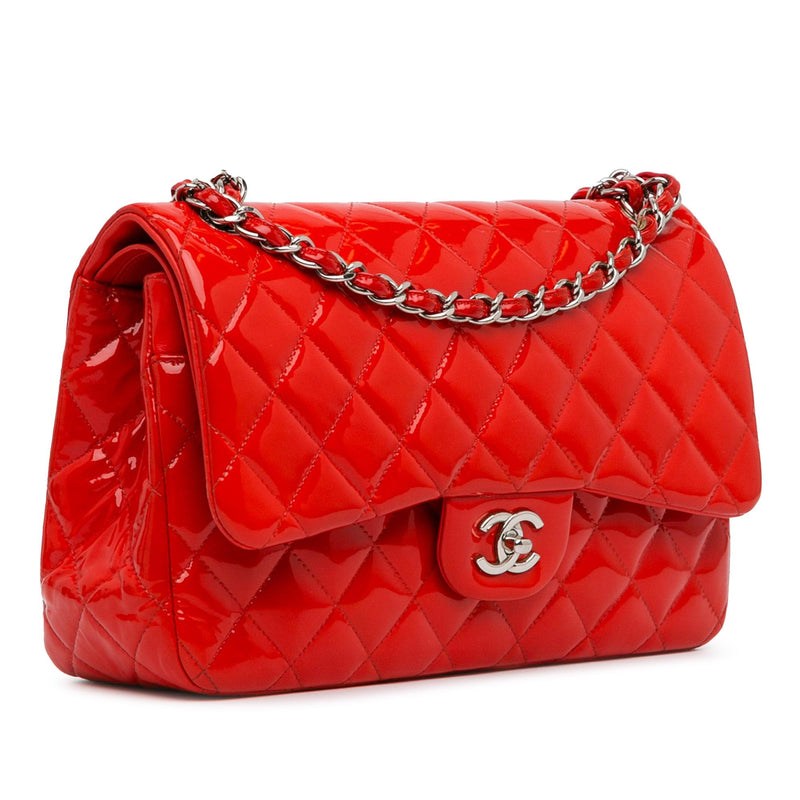 Chanel Jumbo Classic Patent Double Flap (SHG-Pg0nJy)