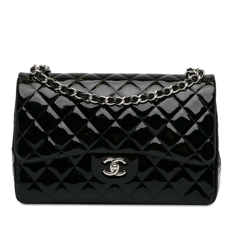 Chanel Jumbo Classic Patent Double Flap (SHG-Emgu8N)