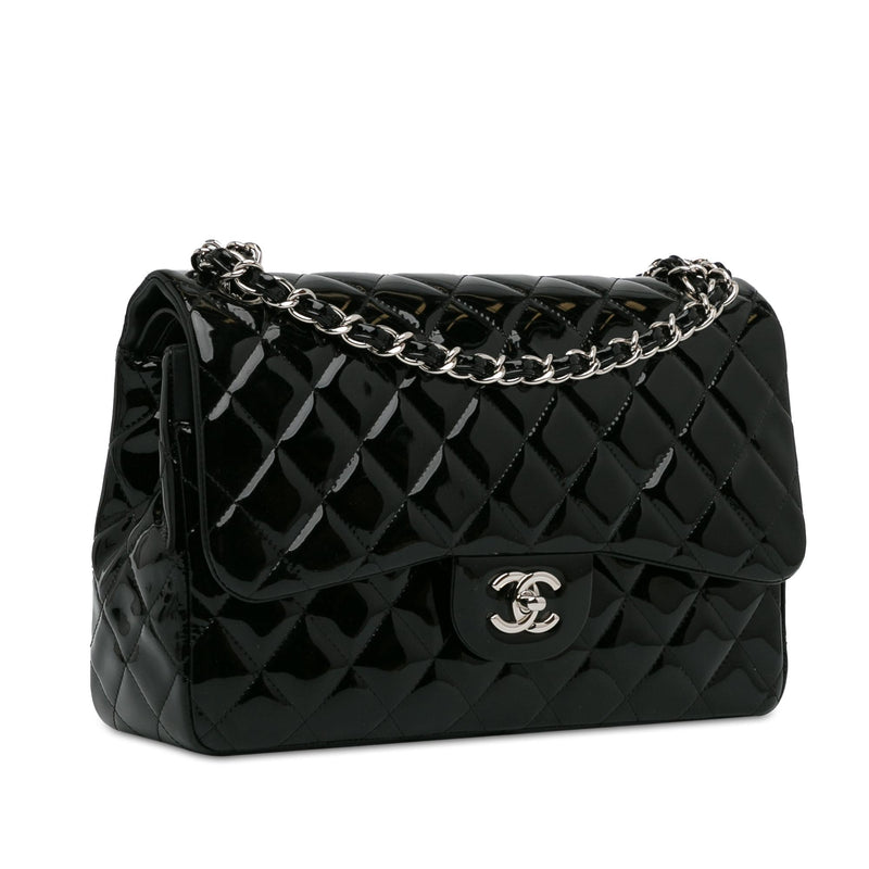 Chanel Jumbo Classic Patent Double Flap (SHG-Emgu8N)