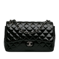 Chanel Jumbo Classic Patent Double Flap (SHG-N1UTHV)