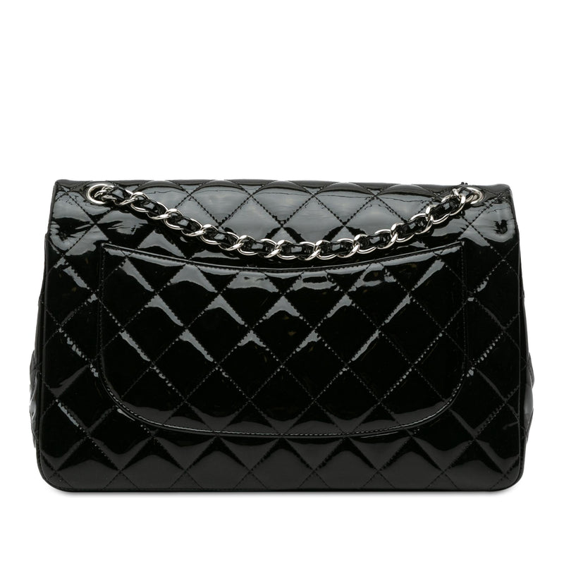 Chanel Jumbo Classic Patent Double Flap (SHG-gJqseL)