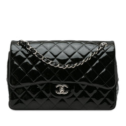 Chanel Jumbo Classic Patent Double Flap (SHG-gJqseL)