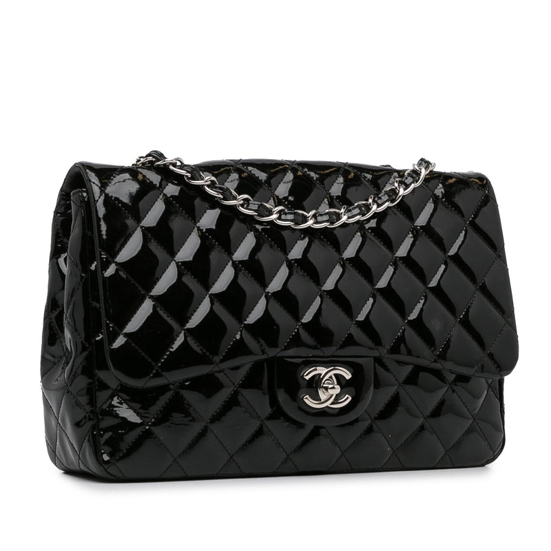 Chanel Jumbo Classic Patent Single Flap (SHG-0iRSAh)