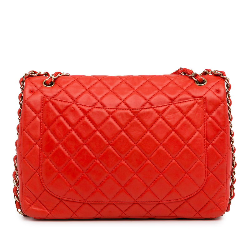 Chanel Jumbo XL Classic Lambskin Single Flap (SHG-VP2NPO)