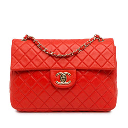 Chanel Jumbo XL Classic Lambskin Single Flap (SHG-VP2NPO)