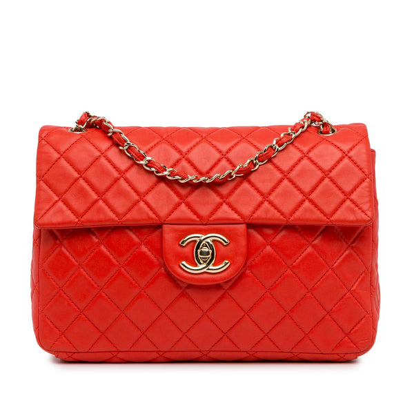 Chanel Jumbo XL Classic Lambskin Single Flap (SHG-VP2NPO)