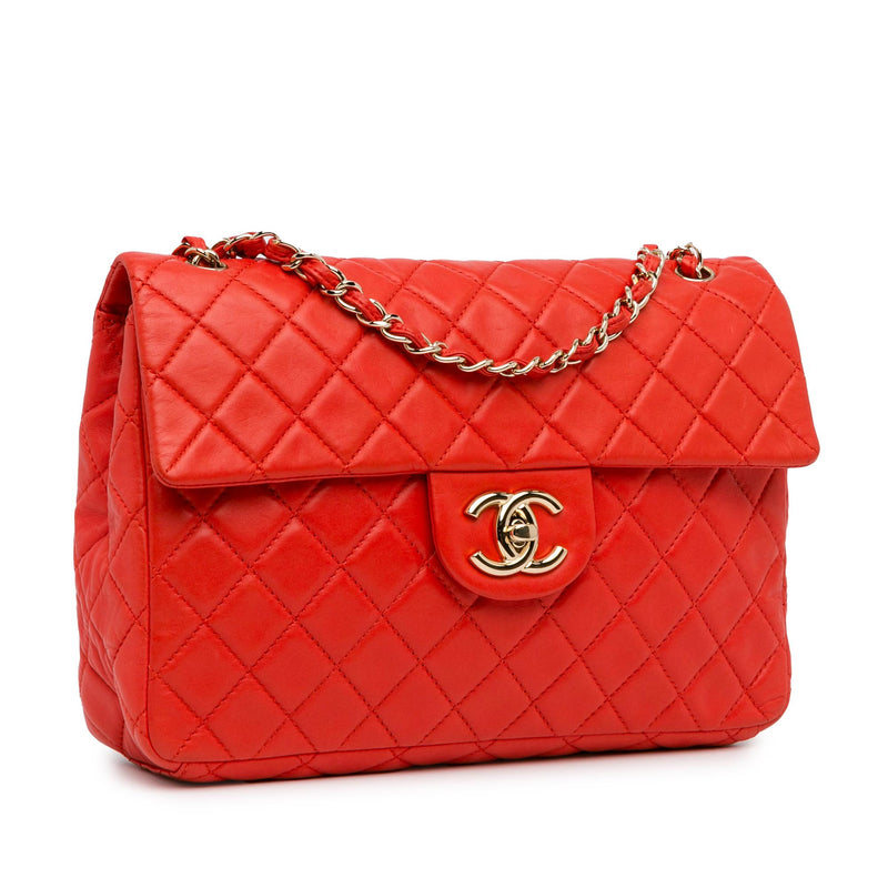 Chanel Jumbo XL Classic Lambskin Single Flap (SHG-VP2NPO)