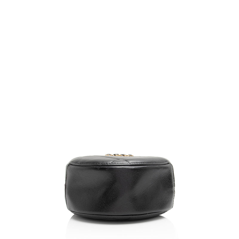 Chanel Lambskin 19 Round Clutch with Chain (SHF-KFnAV9)