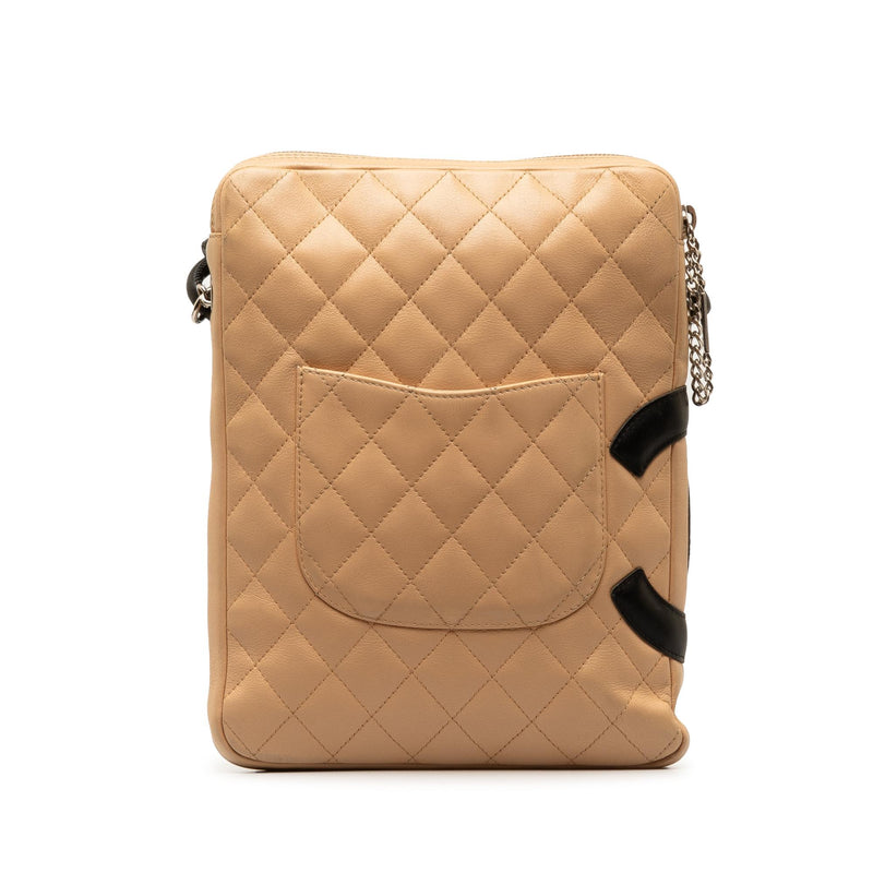 Chanel Lambskin Cambon Ligne Crossbody (SHG-21mvXM)