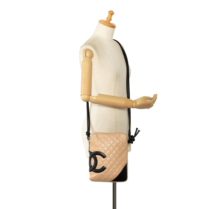 Chanel Lambskin Cambon Ligne Crossbody (SHG-21mvXM)