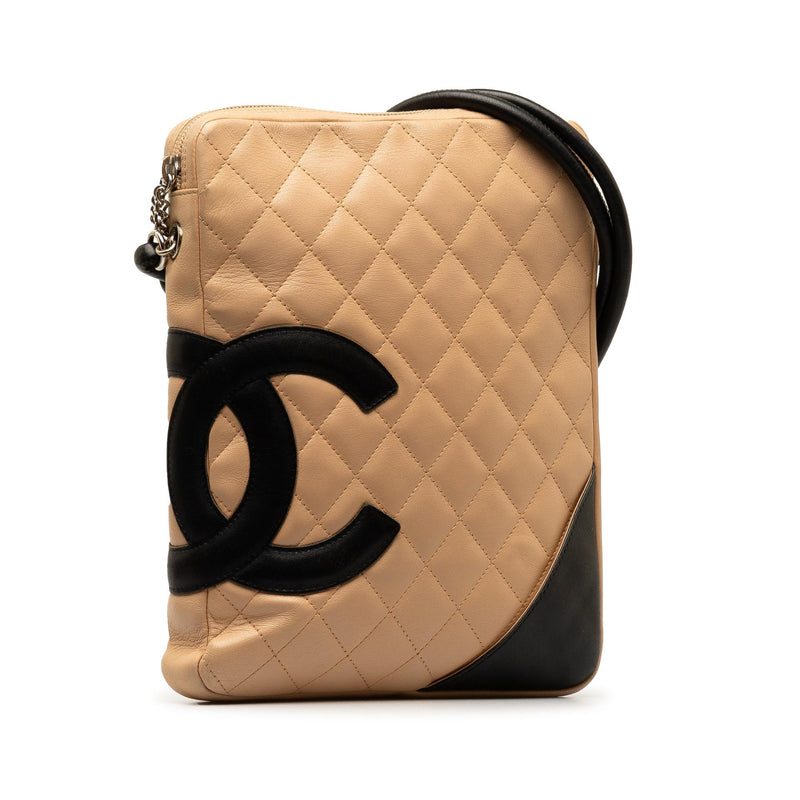 Chanel Lambskin Cambon Ligne Crossbody (SHG-21mvXM)