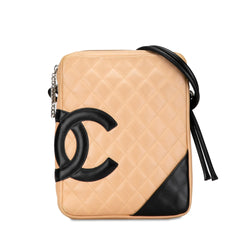 Chanel Lambskin Cambon Ligne Crossbody (SHG-JvF3bd)