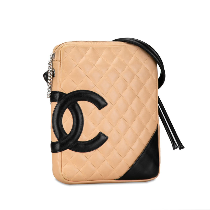 Chanel Lambskin Cambon Ligne Crossbody (SHG-JvF3bd)