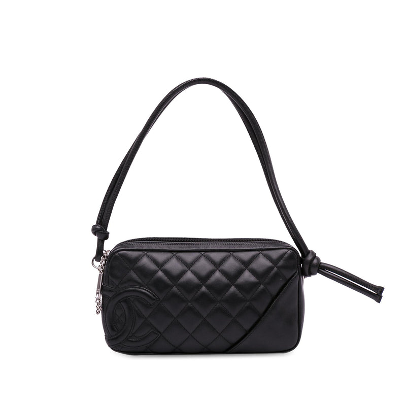 Chanel Lambskin Cambon Ligne Pochette (SHG-XtFtOk)