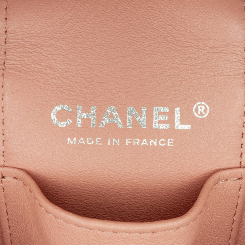 Chanel Lambskin Top Handle Vanity Case with Chain (SHG-BSRNGL)