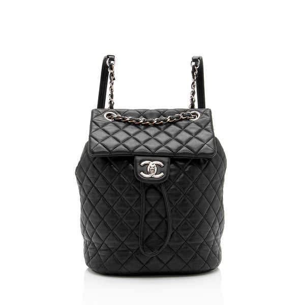 Chanel Lambskin Urban Spirit Small Backpack (SHF-YEvGDF)