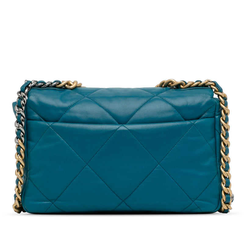 Chanel Large Lambskin 19 Flap (SHG-olIAoj)