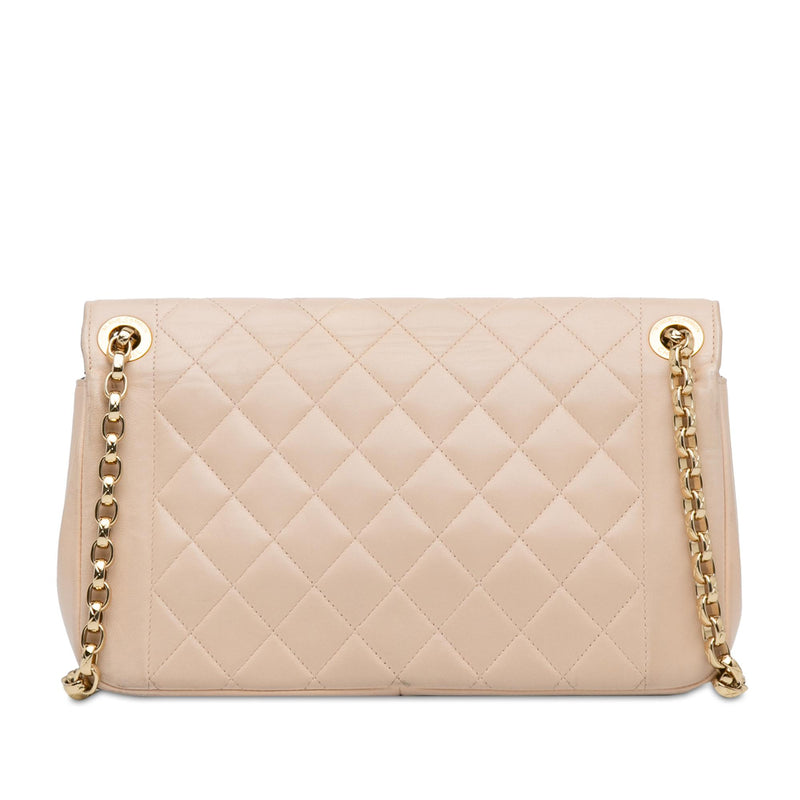 Chanel Large Lambskin Chic With Me Flap (SHG-RWlMpG)