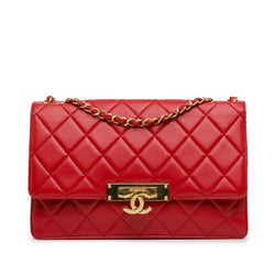 Chanel Large Lambskin Golden Class Flap (SHG-dJzpw1)