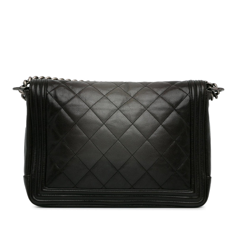 Chanel Large Ombre Calfskin Boy Flap (SHG-hOtY0Z)