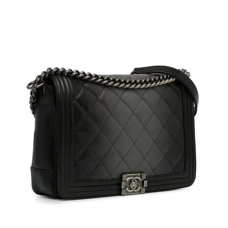 Chanel Large Ombre Calfskin Boy Flap (SHG-hOtY0Z)